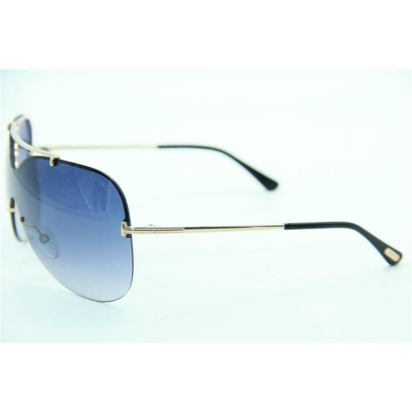 TOM FORD TF 519 28B Unisex Sunglasses GOLD - Image 2