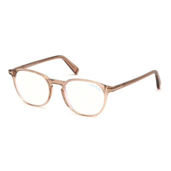 TOM FORD TF 5583-B 057 Unisex Optical Frame SHINY BEIGE - Image 2