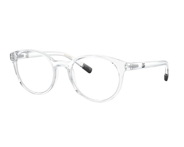 DOLCE&GABBANA DG5093 3133 Women Optical Frame Clear Crystal - Image 2
