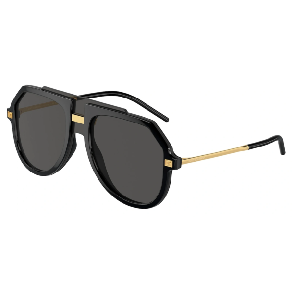 DOLCE&GABBANA DG 6195 501/87 Men sunglasses Black - Image 2