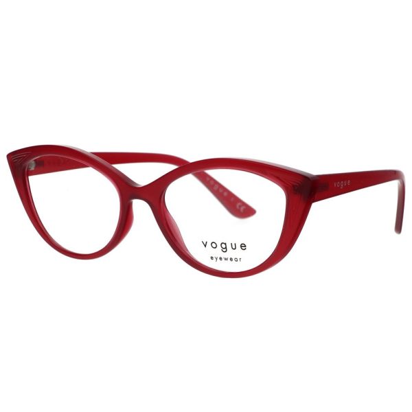 VOGUE VO 5375 2916 Unisex Optical Frame maroon, RED - Image 2