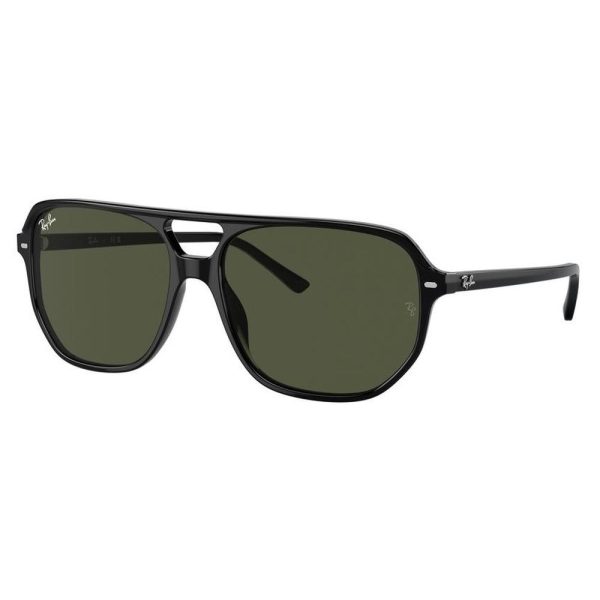 Ray-Ban RB 2205 901/31 Aviator Unisex Sunglasses BLACK - Image 2