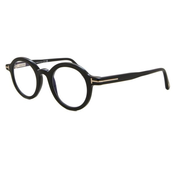 TOM FORD TF5664-B 001 Unisex Optical Frame Golssy Black - Image 2