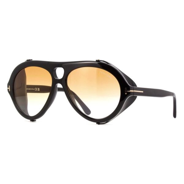 TOM FORD TF882 01B Men Sunglasses Shiny black - Image 2