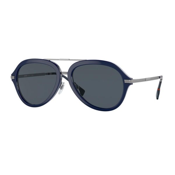 BURBERRY B 4377 4034/87 Men Sunglasses BLUE - Image 2