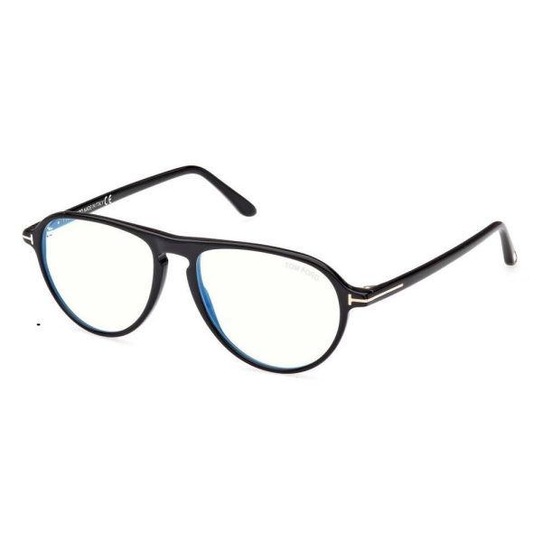 TOM FORD FT 5869-B 001 Men Optical Frame SHINY BLACK - Image 2