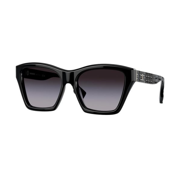BURBERRY B 4391 3001/8G Women Sunglasses BLACK - Image 2