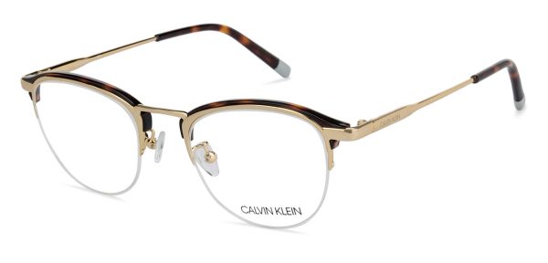 CALVIN KLEIN CK5465A 214 Unisex Optical Frame Golden Tortoise - Image 2