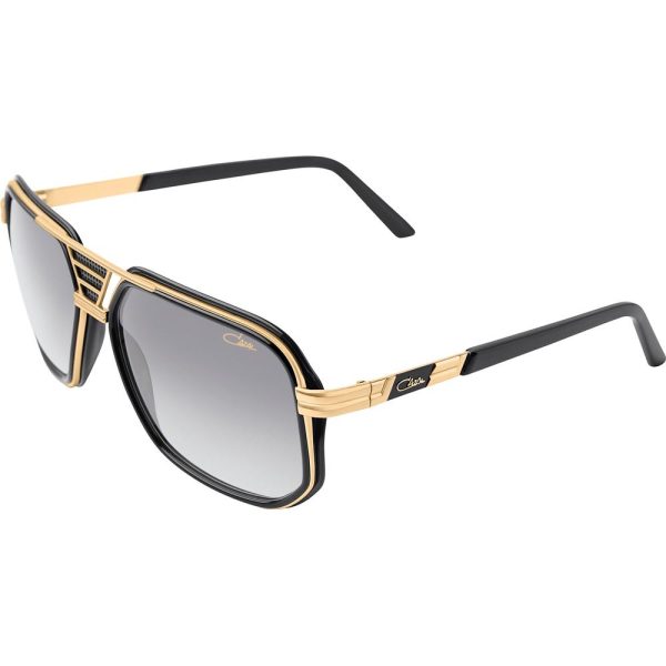 CAZAL CZ666 001 Men Sunglasses BLACK-GOLD - Image 2