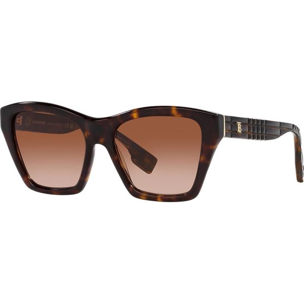 BURBERRY B 4391 3002/13 Women Sunglasses Dark Havana - Image 2