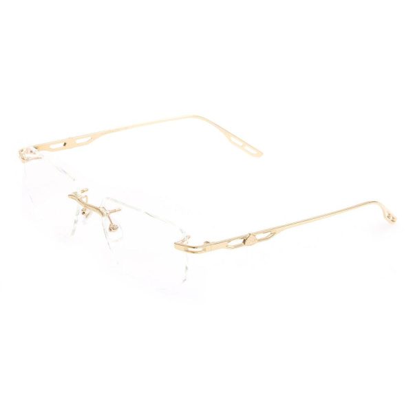 MAYBACH THE ULTIMATE I MGZ25 Unisex Optical Frame Mellow Gold - Image 2