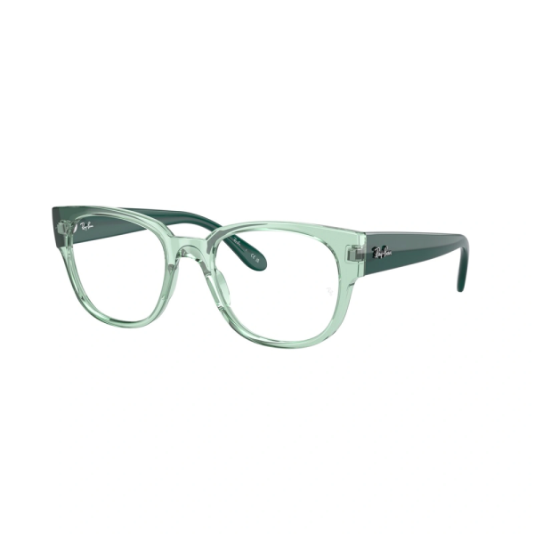 Ray-Ban RB7210 8202 Unisex Optical Frame Polished Transparent Green - Image 2
