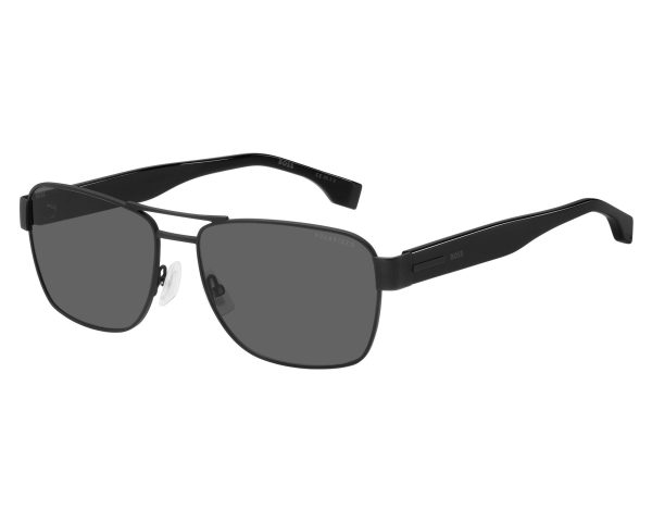 HUGO BOSS 1441/S 807M9 Men Sunglasses BLACK - Image 2