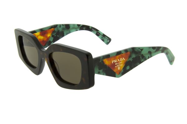 PRADA SPR 15Y 2AU-06B Women Sunglasses BROWN - Image 2