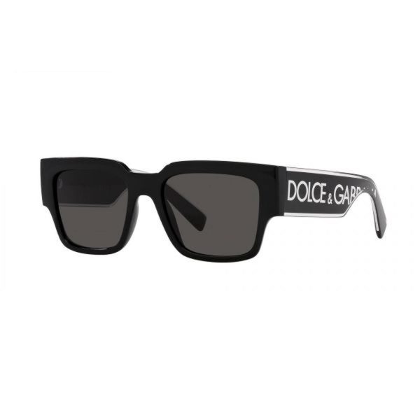 DOLCE&GABBANA DG 6184 501/87 Men Sunglasses BLACK - Image 2