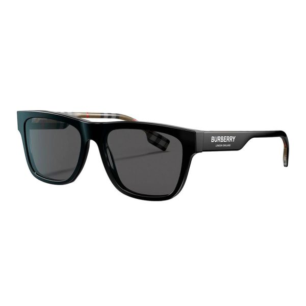 BURBERRY B4293 3773/81 Men Sunglasses BLACK - Image 2