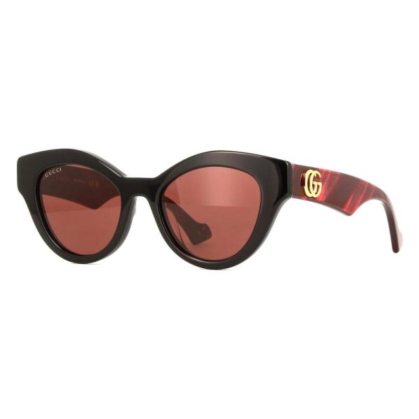 GUCCI GG0957S 005 Women Sunglass BLACK - Image 2