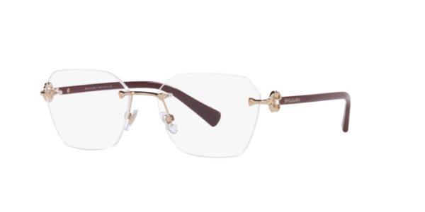 BVLGARI BV 2244B 2054 Women Optical Frame PINK GOLD - Image 2