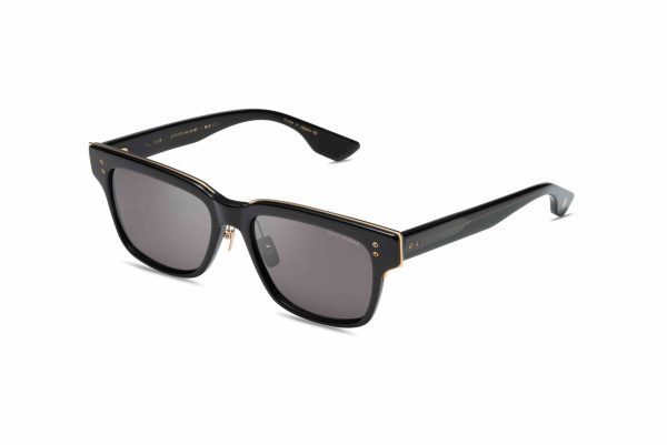 DITA DTS129-55-01 AF Men Sunglasses Black/Gold - Image 2