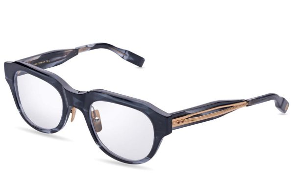 DITA DTX415-A-01 Men Optical Frame Ink Swirl - White Gold - Image 2