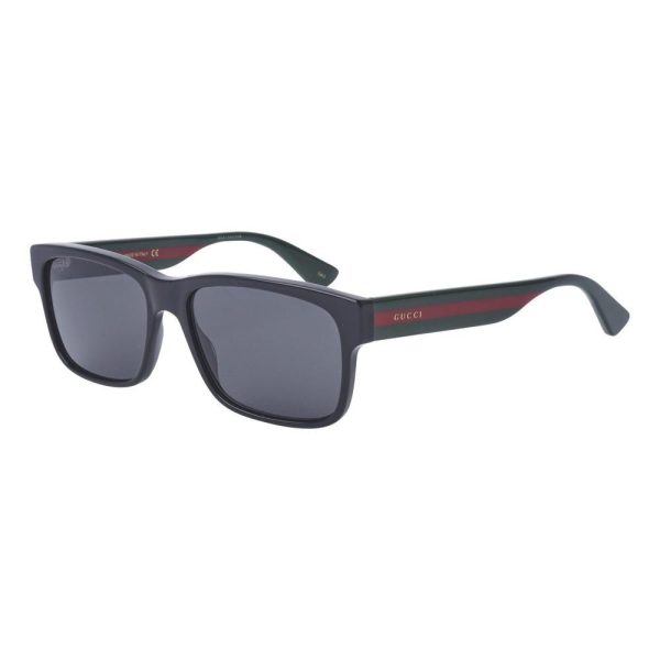 GUCCI GG0340S 006 Men Sunglass BLACK - Image 2