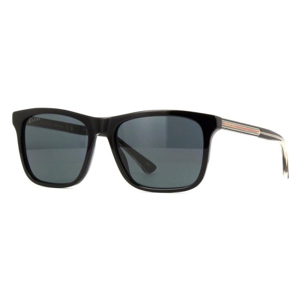 GUCCI GG0381SN 006 Men Sunglass BLACK - Image 2