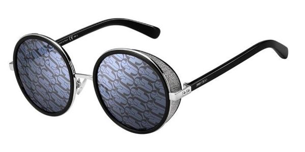 JIMMY CHOO ANDIE/N/S BSCMD Women Sunglasses Black Silver - Image 2