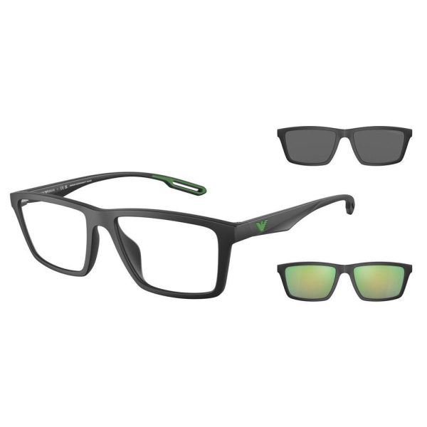 EMPORIO ARMANI EA 4189U 5001/1W Men Sunglass Matte Black - Image 2