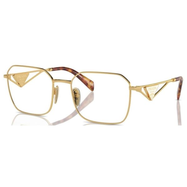 Prada OPR A51 5AK-101 Women Optical Gold - Image 2