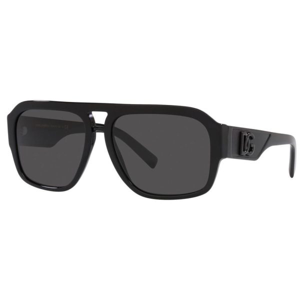 DOLCE&GABBANA DG4403 501/87 Men Sunglass Black - Image 2