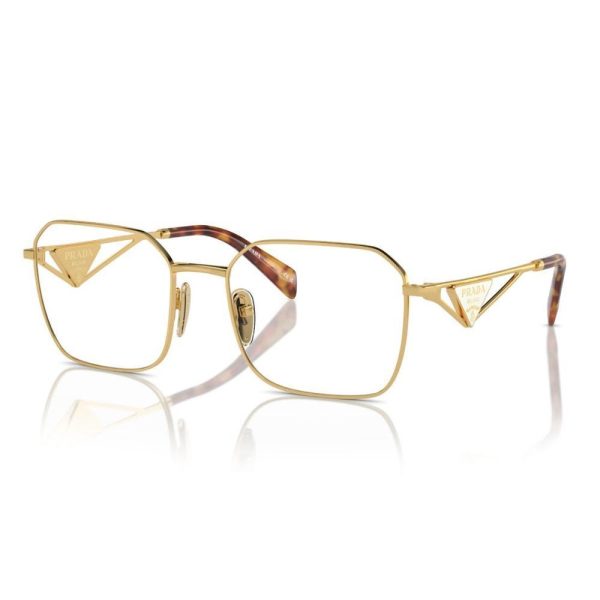 Prada VPR A51 5AK-1O1 Women Optical Gold - Image 2