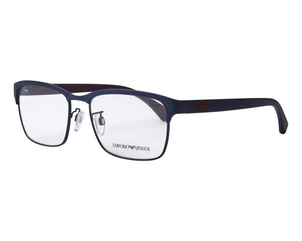 EMPORIO ARMANI EA 1098 3003 Men Optical Frame Dark blue and dark bordeaux - Image 2
