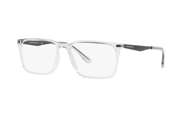 EMPORIO ARMANI EA 3169 5893 Men Optical Frame SHINY CRYSTAL - Image 2
