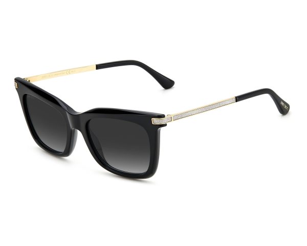 JIMMY CHOO OLYE/S 8079O Women Sunglasses BLACK - Image 2