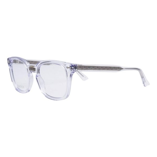 Gucci GG0184O-012 Unisex Optical Frame CRYSTAL - Image 2