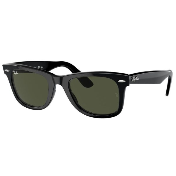Ray-Ban RB 2140 901 Unisex Sunglasses BLACK 54 - Image 2