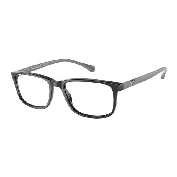 EMPORIO ARMANI EA 3098 5378 Men Optical Frame Shiny black - Image 2