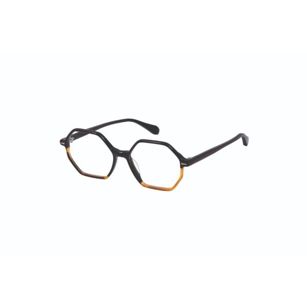 GIGISTUDIOS 6603/1 ZOE S/HEX Women Optical Frame Black / Yellow - Image 2