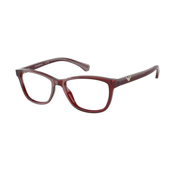 EMPORIO ARMANI EA 3099 5576 Women Optical Frame Shiny Bordeaux - Image 2