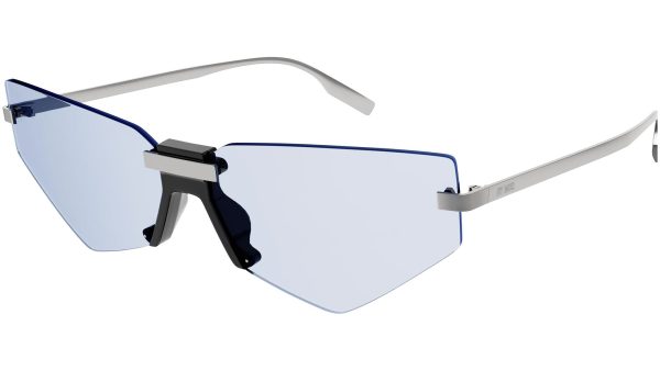 ALEXANDER MQ0322S-002 Unisex Sunglasses GUNMETAL - Image 2