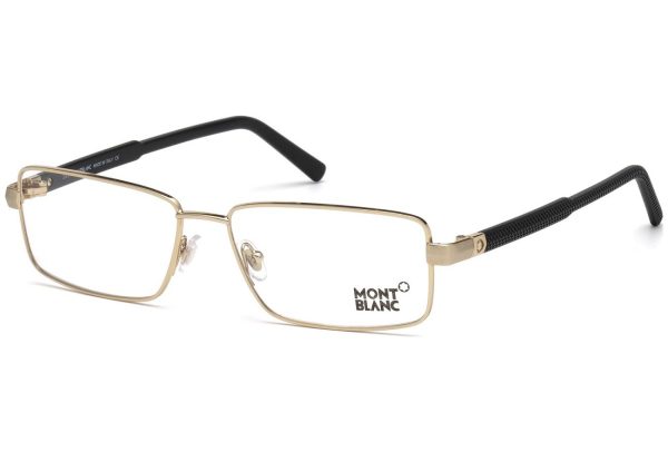 MONT BLANC MB 629 028 Men Optical Frame golden - Image 2