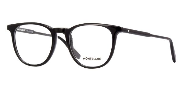 MONT BLANC MB00100 001 Men Optical Frame BLACK - Image 2