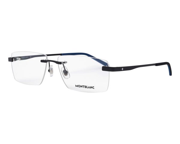 MONT BLANC MB0105O-001 Men Optical Frame BLACK - Image 2