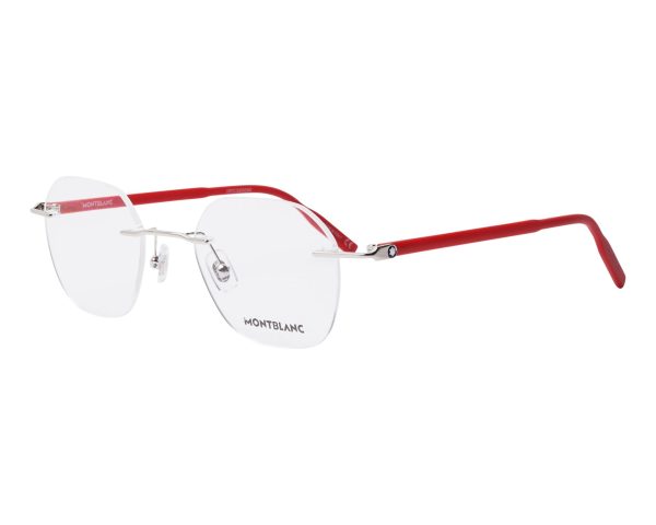 MONT BLANC MB0223O-003 Men Optical Frame Silver - Image 2