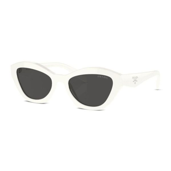 Prada SPR A02 17K-08Z Women Sunglass White - Image 2