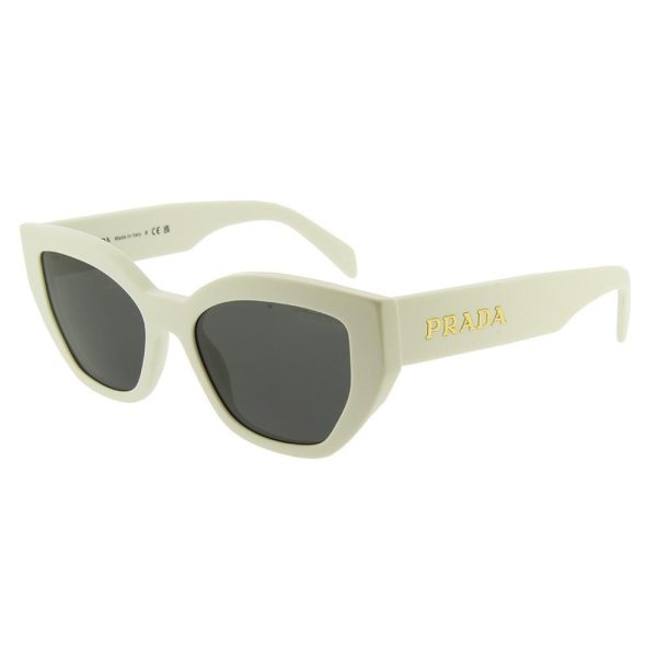 Prada SPR A09 142-5S0 Women Sunglass White - Image 2