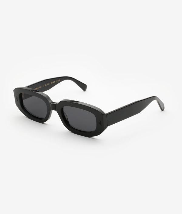 AMI GAST Unisex Sunglasses BLACK - Image 2