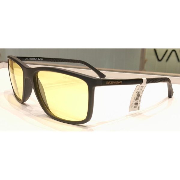 EMPORIO ARMANI EA 4058 5017/85 Men Sunglass Black - Image 2