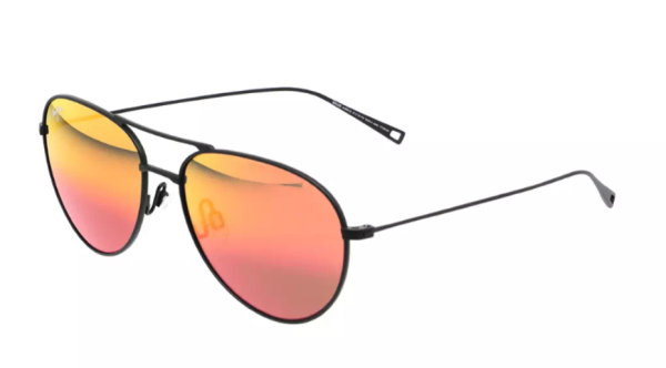 MAUI JIM MJ885-02 Unisex Sunglasses BLACK - Image 2