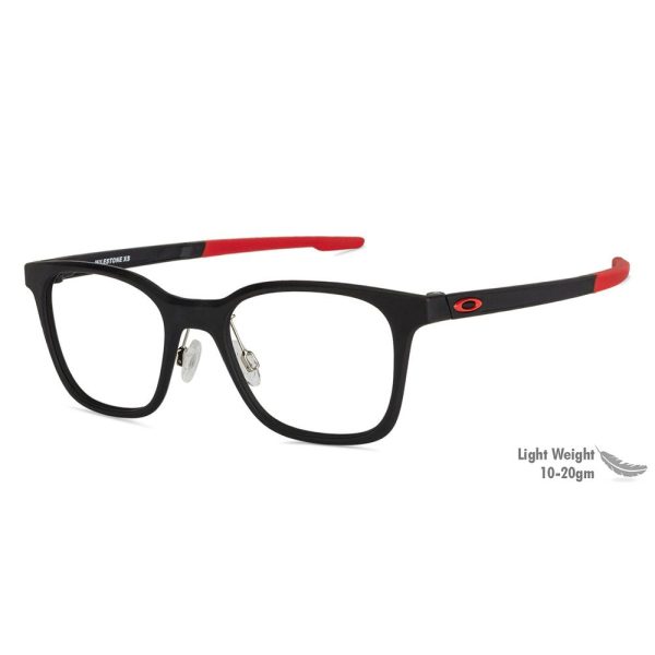 OAKLEY OY8004-0447 Unisex Optical Frame Matte Black - Image 2
